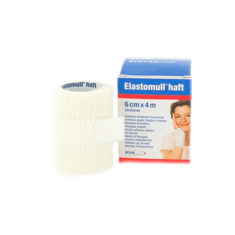 Bandage Elastomull Haft 6x4cm - Confort et Flexibilité | Kermatone
