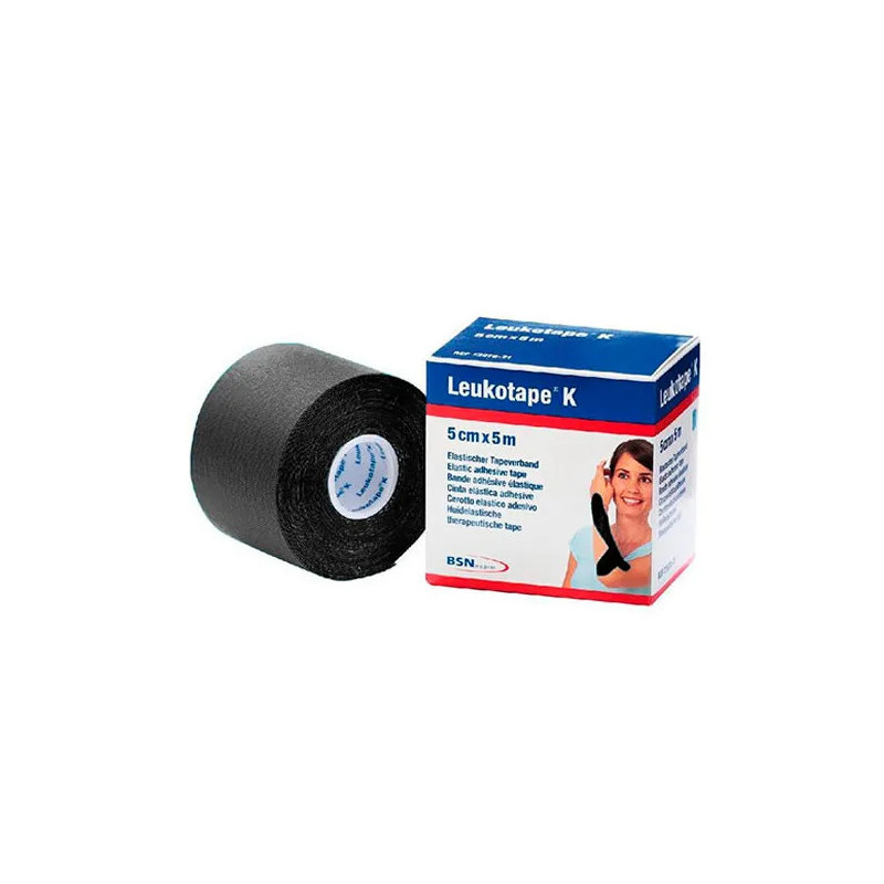Bsn Medical Leukotape K Black 5cmx5m - Soutien Articulaire | Kermatone