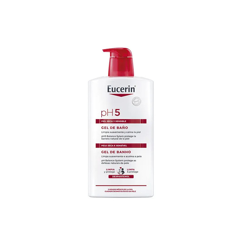 Eucerin pH5 Gel Lavant 1000ml - Douceur et Protection | Kermatone