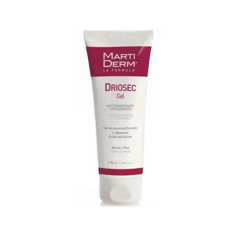 Martiderm Driosec Gel Déodorant Mains Pieds - Kermatone
