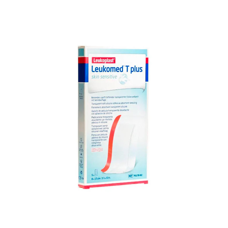 Bsn Medical Leukomed T Skin Sensitive 8x15cm - Protection douce Kermatone