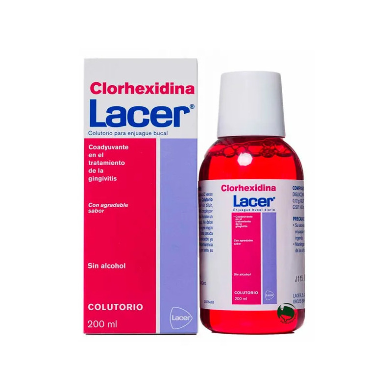 Rince-Bouche Lacer Chlorhexidine – Hygiène Buccale Kermatone