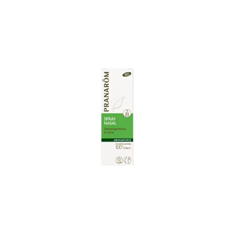 Pranarom Aromaforce Nasal Spray 15ml - Soulagement Respiratoire Kermatone