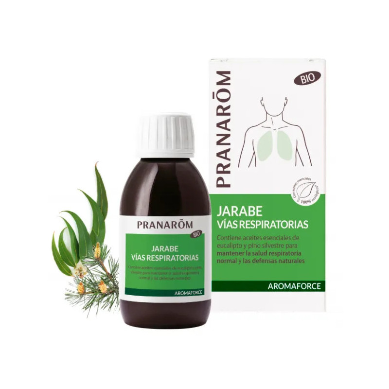 Sirop Pranarom Aromaforce Respiratoire - Soulagement Naturel | Kermatone