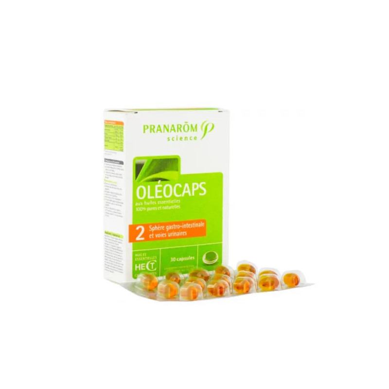 Pranarom Oléocaps Gastro-Intestinal Comfort - Bien-être digestif | Kermatone