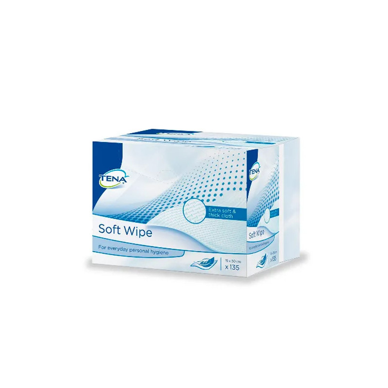 Tena Soft Wipe 19cmx30cm: Douceur et Hygiène | Kermatone