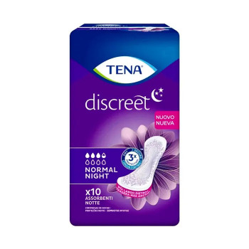 Tena Discreet Nuit Normale 10U - Confort et Protection | Kermatone