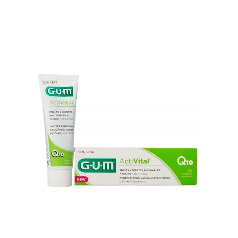 Gum Activital Dentifrice 75ml - Sourire éclatant Kermatone