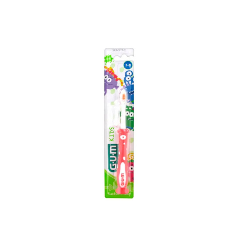Brosse à dents Gum Kids 3-6 ans - Kermatone