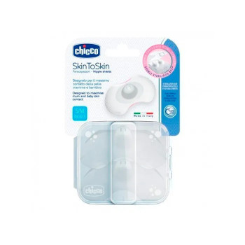 Chicco SkinToSkin Protecteur de Mamelon en Silicone - Confort Kermatone