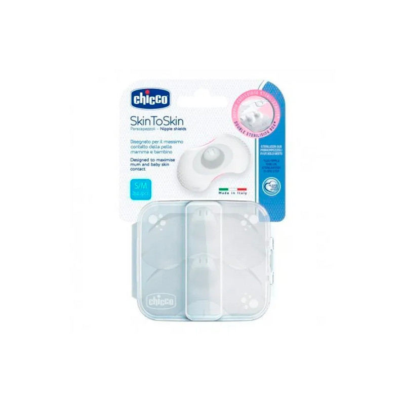 Chicco SkinToSkin Protecteur de Mamelon en Silicone - Confort Kermatone