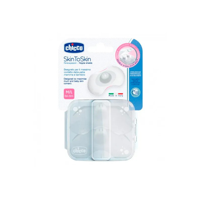 Chicco Protecteur Mamelle Silicone - Confort Allaitement | Kermatone