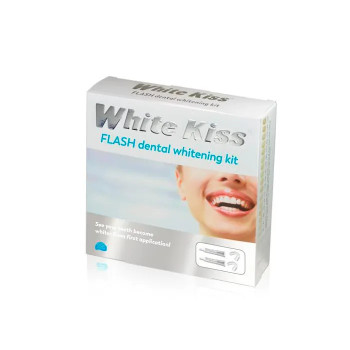 Sourire Éclatant avec White Kiss Flash Blanchiment - Kermatone