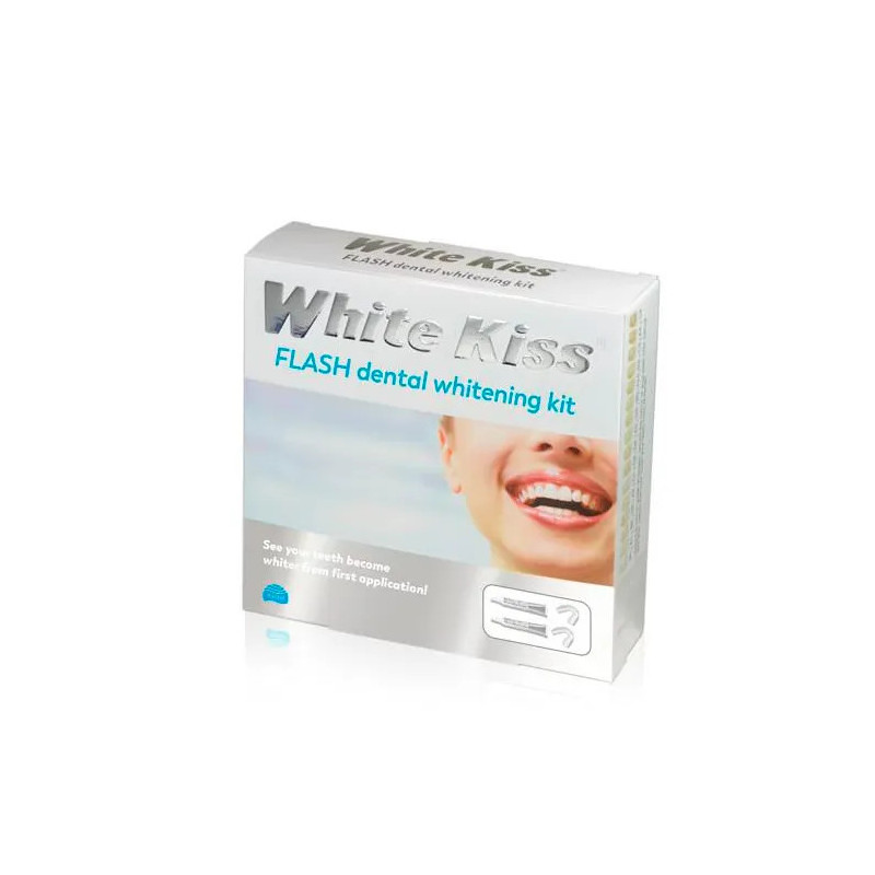 Sourire Éclatant avec White Kiss Flash Blanchiment - Kermatone