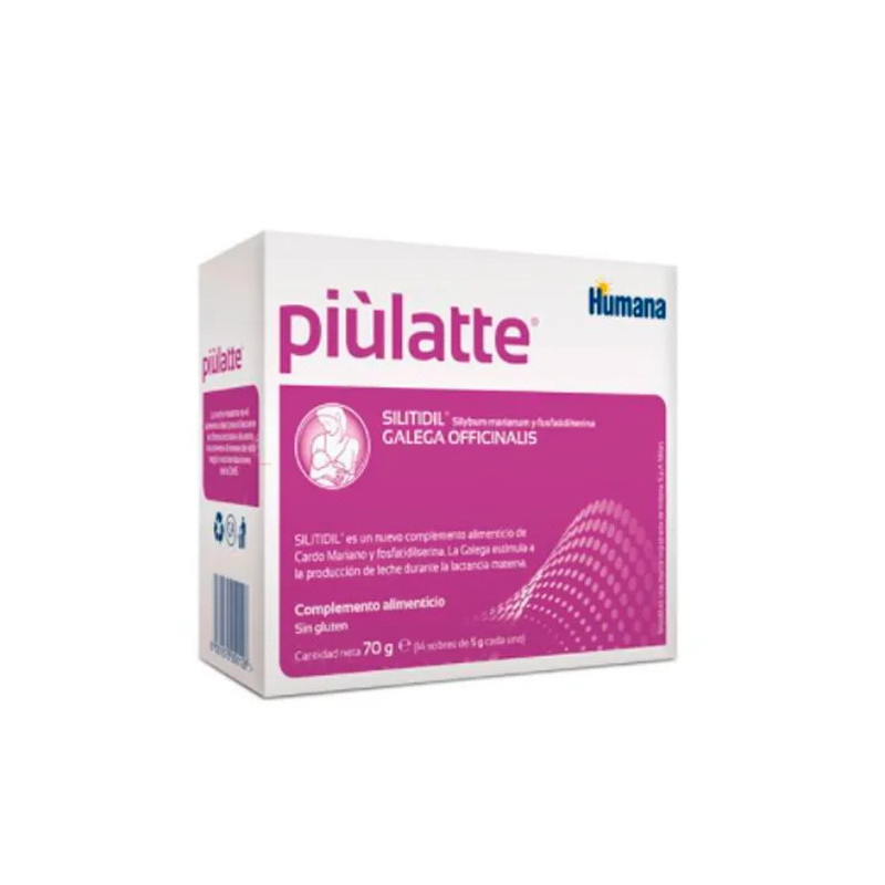 Humana Piulatte Éclaircissant - 14 Sachets Pratiques | Kermatone