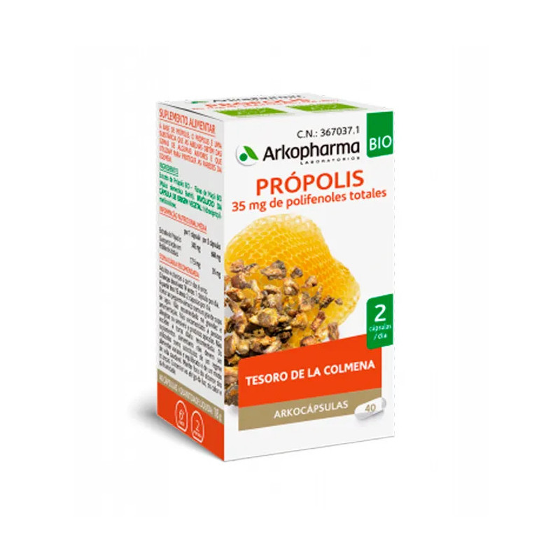 Arkopharma Arkocápsulas Propolis - Renforcez votre immunité | Kermatone