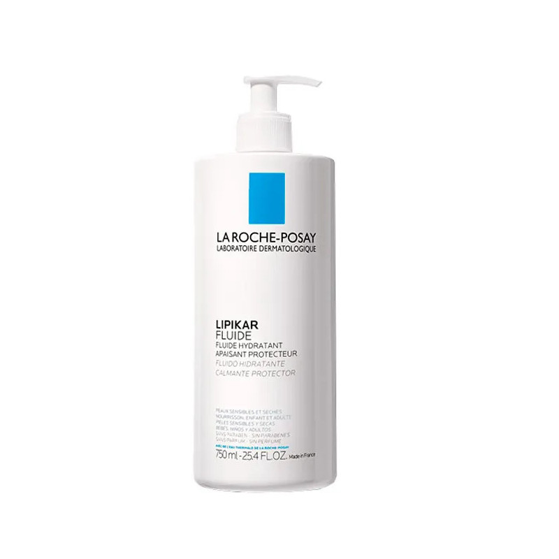 La Roche-Posay Lipikar Fluide 750ml - Hydratation intense | Kermatone
