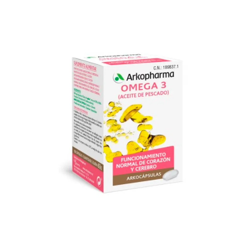 Arkopharma Arkocaps Omega 3 - Bienfaits Santé Kermatone