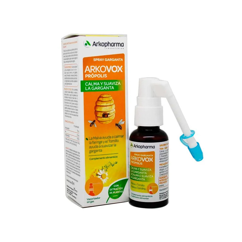 Arkopharma Arkovox Spray Gorge Propolis - Soulagement Rapide | Kermatone
