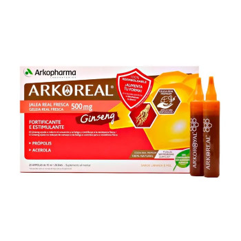 Gelée Royale + Ginseng Arkopharma - Énergie Naturelle | Kermatone
