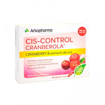 Cranberola Ciscontrol - Arkopharma 60 Capsules | Kermatone