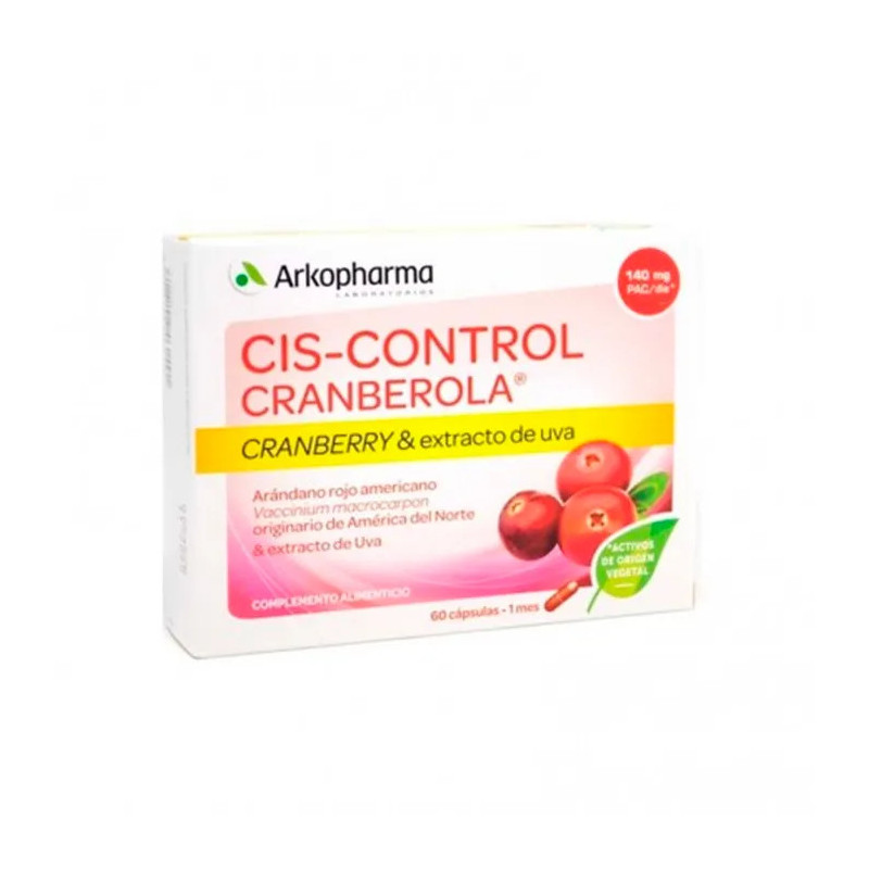 Cranberola Ciscontrol - Arkopharma 60 Capsules | Kermatone