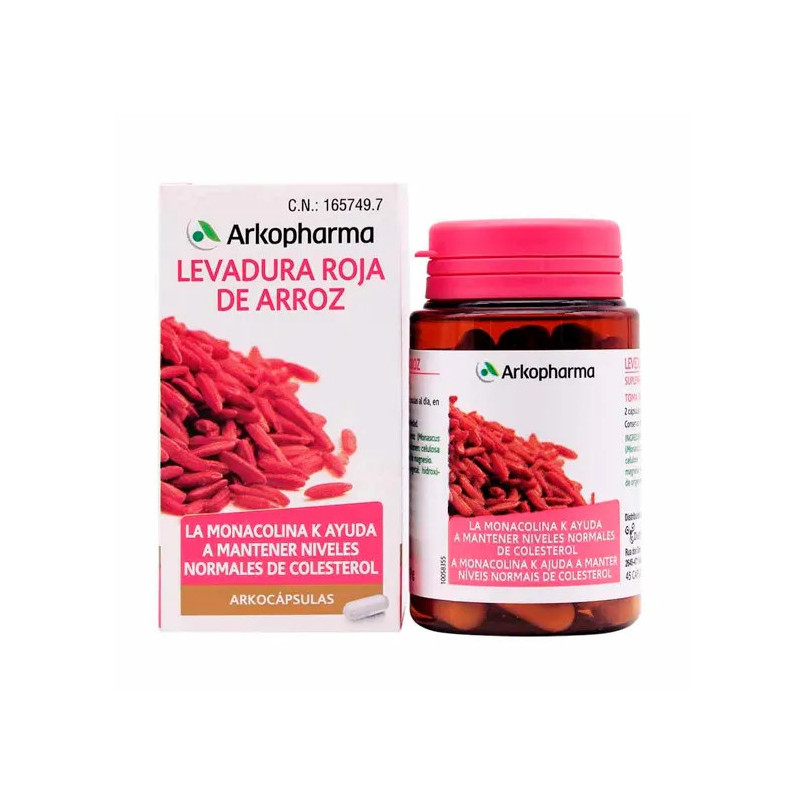 Riz à la Levure Rouge Arkopharma - Bien-être Cardiovasculaire | Kermatone