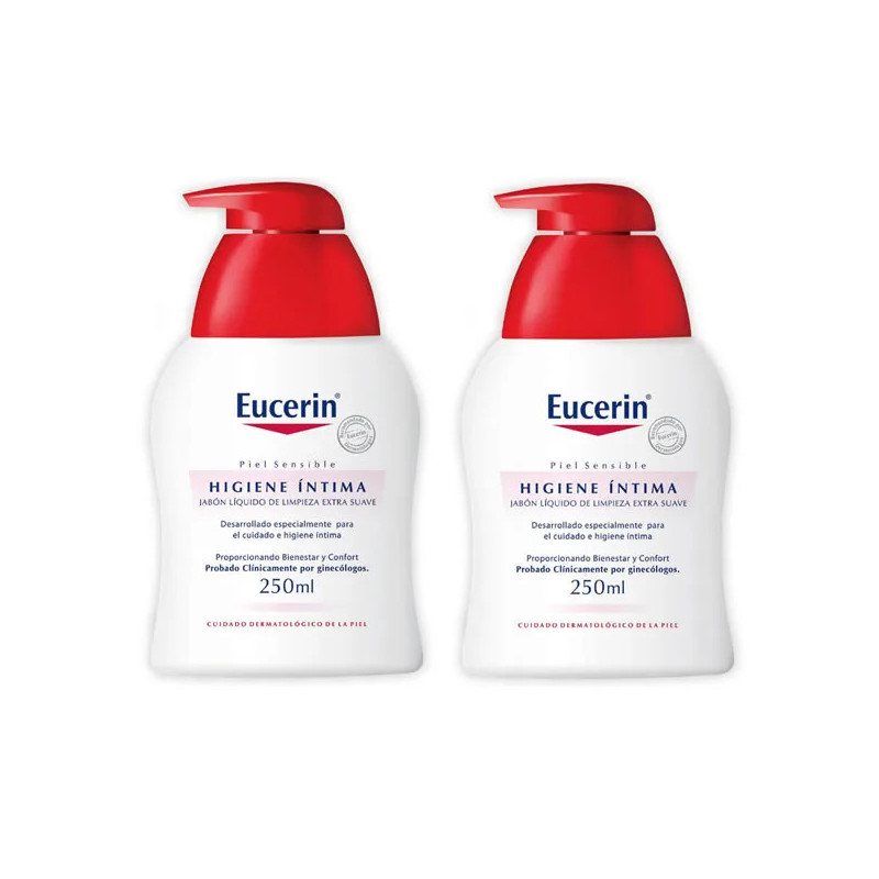Eucerin Pack Savon Hygiène Intime 2x250ml | Kermatone