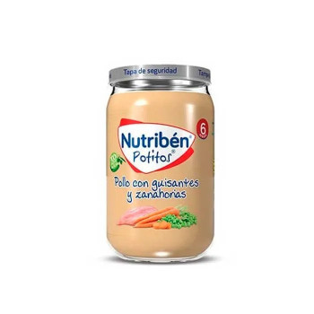 Nutribén Poulet aux Petits Pois et Carottes 235g - Kermatone