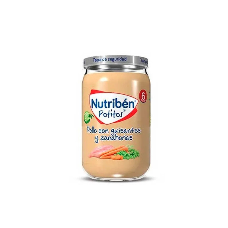 Nutribén Poulet aux Petits Pois et Carottes 235g - Kermatone