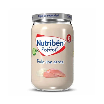 Nutribén Poulet avec Riz 235g - Repas Bébé Savoureux | Kermatone