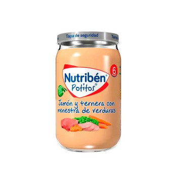 Nutribén Potito Jambon Boeuf Légumes 235g - Repas Bébé Kermatone