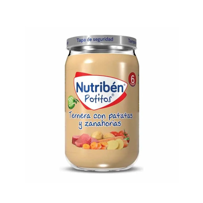 Nutribén Potito Boeuf, Pommes de Terre - Repas Bébé | Kermatone
