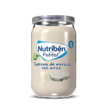 Potito Suprema Merlu et Riz 235g - Nutribén | Kermatone