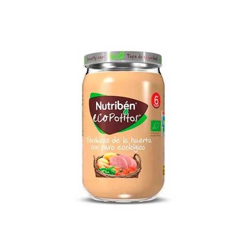 Nutribén Ecopotitos Légumes et Dinde - Repas Bébé Kermatone