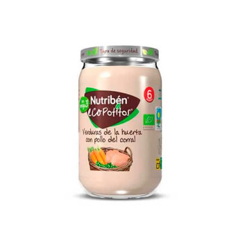 Nutribén Ecopotito Légumes et Poulet 235g - Repas Bébé Kermatone