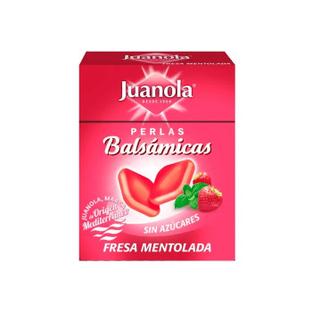 Juanola Perles Balsamiques Mentholées à la Fraise - Kermatone