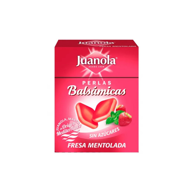 Juanola Perles Balsamiques Mentholées à la Fraise - Kermatone