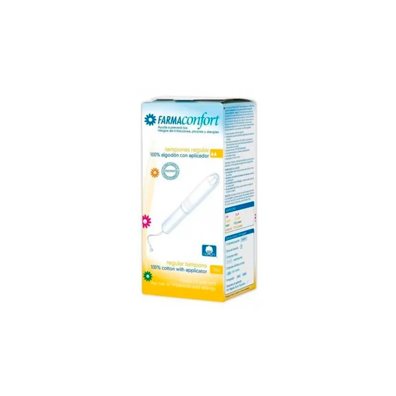 Farmaconfort Tampons Regular - Confort optimal avec Kermatone