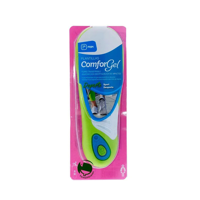 Semelles Prim Comforgel Sport Taille M - Confort Optimal | Kermatone