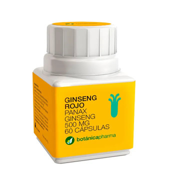 BotánicaPharma Red Ginseng 500mg - Énergie Naturelle | Kermatone