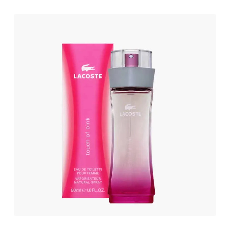 Lacoste Touch Of Pink Eau De Toilette 50ml - Parfum frais et floral | Kermatone