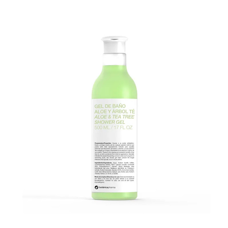 Gel de Bain Aloe Tea Tree 500ml - Bienfaits Purifiants | Kermatone