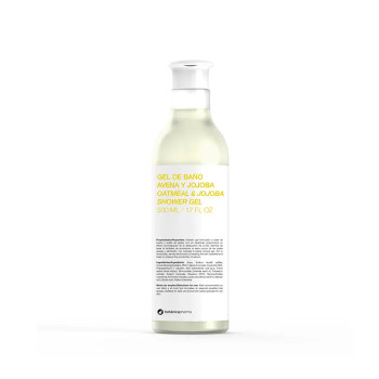 Gel Bain Avoine & Jojoba 500ml - Douceur & Hydratation | Kermatone