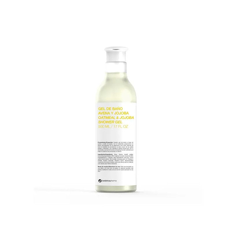 Gel Bain Avoine & Jojoba 500ml - Douceur & Hydratation | Kermatone