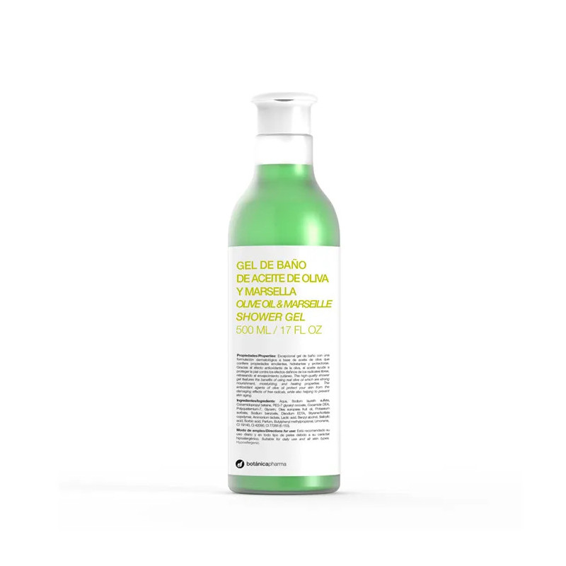 Gel de Bain Olive Marseille 500ml - Hydratation Intense | Kermatone