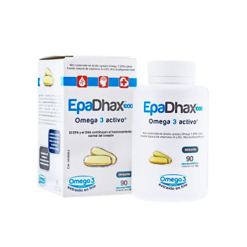 Epadhax Oméga 3 Actif 1000 Mg - Bienfaits incroyables Kermatone