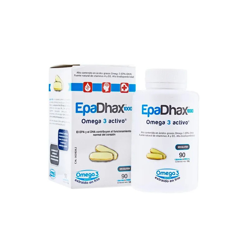 Epadhax Oméga 3 Actif 1000 Mg - Bienfaits incroyables Kermatone