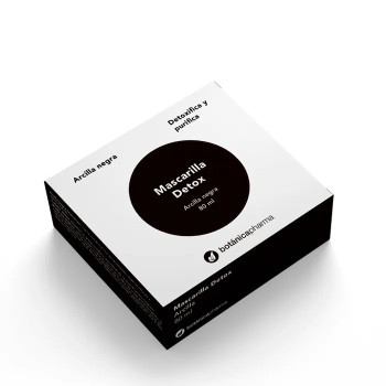 Masque détox argile noire Botanicapharma 80ml - Kermatone