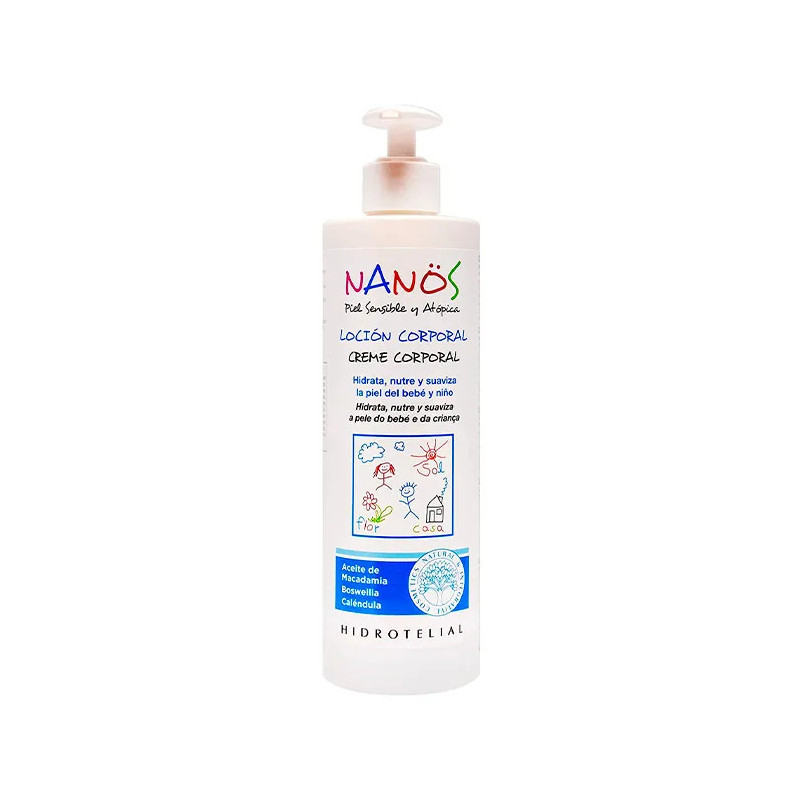 Hidrotelial Nanos Lotion Corps 500ml - Hydratation intense Kermatone
